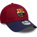 gorra-curva-roja-y-azul-marino-ajustable-9forty-contrast-de-fc-barcelona-laliga-de-new-era