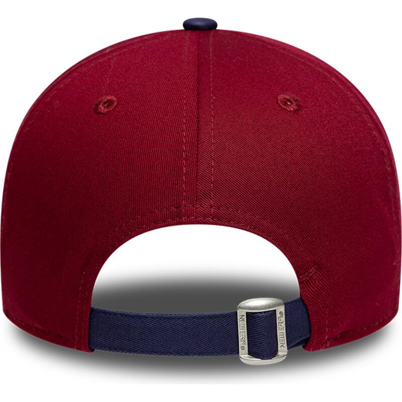 gorra-curva-roja-y-azul-marino-ajustable-9forty-contrast-de-fc-barcelona-laliga-de-new-era gorra-curva-roja-y-azul-marino-ajustable-9forty-contrast-de-fc-barcelona-laliga-de-new-era