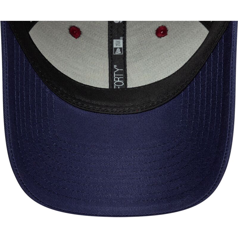 gorra-curva-roja-y-azul-marino-ajustable-9forty-contrast-de-fc-barcelona-laliga-de-new-era gorra-curva-roja-y-azul-marino-ajustable-9forty-contrast-de-fc-barcelona-laliga-de-new-era