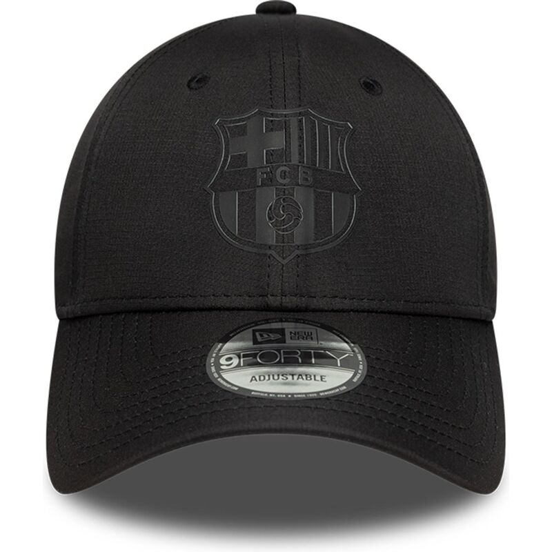 gorra-curva-negra-ajustable-con-logo-negro-9forty-ripstop-de-fc-barcelona-laliga-de-new-era