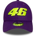 gorra-curva-violeta-ajustable-9forty-wordmark-de-valentino-rossi-vr46-motogp-de-new-era