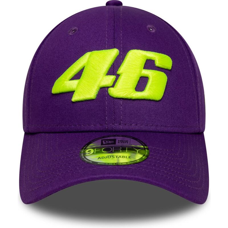 new-era-curved-brim-9forty-wordmark-valentino-rossi-vr46-motogp-purple-adjustable-cap