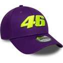 new-era-curved-brim-9forty-wordmark-valentino-rossi-vr46-motogp-purple-adjustable-cap