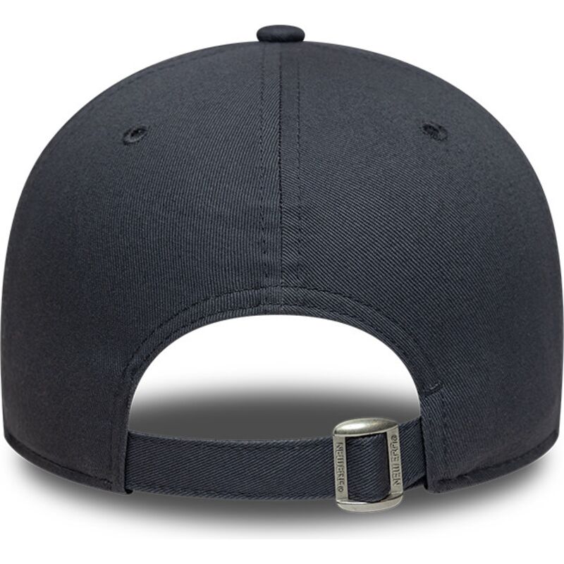 new-era-curved-brim-dark-grey-logo-9forty-league-essential-new-york-yankees-mlb-dark-grey-adjustable-cap
