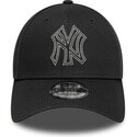 gorra-curva-gris-ajustable-9forty-metallic-outline-de-new-york-yankees-mlb-de-new-era