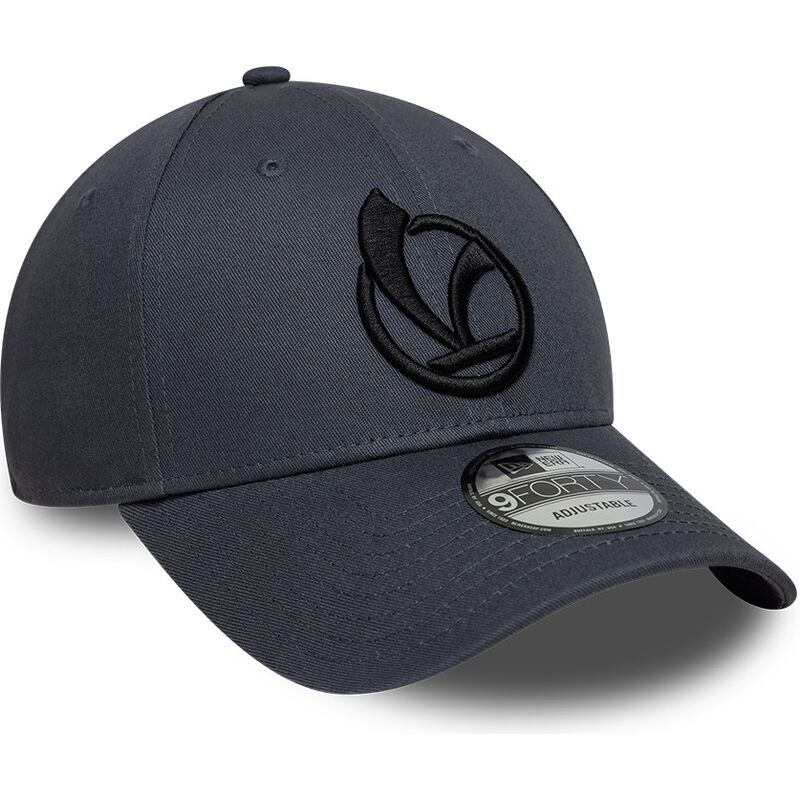 gorra-curva-gris-oscuro-ajustable-con-logo-negro-9forty-logo-vespa-piaggio-de-new-era gorra-curva-gris-oscuro-ajustable-con-logo-negro-9forty-logo-vespa-piaggio-de-new-era