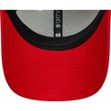 new-era-curved-brim-9forty-contrast-visor-vespa-piaggio-red-and-beige-adjustable-cap