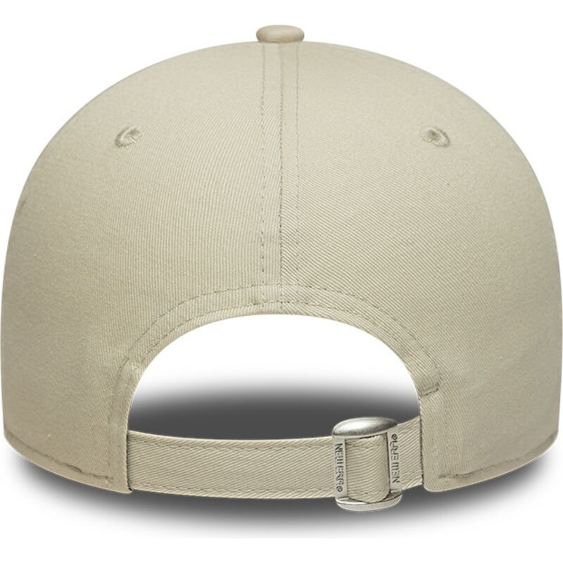 new-era-curved-brim-black-logo-9forty-outdoor-icon-los-angeles-dodgers-mlb-beige-adjustable-cap