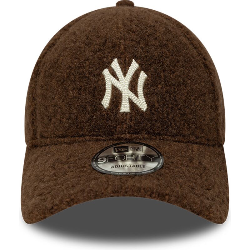 gorra-curva-marron-snapback-9forty-winter-borg-de-new-york-yankees-mlb-de-new-era
