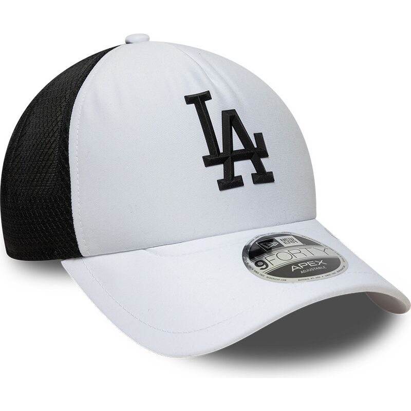 gorra-trucker-blanca-y-negra-9forty-apex-sporty-de-los-angeles-dodgers-mlb-de-new-era gorra-trucker-blanca-y-negra-9forty-apex-sporty-de-los-angeles-dodgers-mlb-de-new-era