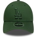 new-era-curved-brim-green-logo-9forty-m-crown-los-angeles-dodgers-mlb-green-snapback-cap