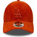 gorra-curva-naranja-ajustable-con-logo-naranja-9forty-m-crown-cord-de-los-angeles-dodgers-mlb-de-new-era