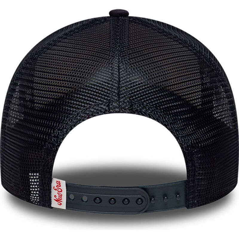 gorra-trucker-azul-marino-y-beige-a-frame-oval-foam-patch-de-new-era gorra-trucker-azul-marino-y-beige-a-frame-oval-foam-patch-de-new-era