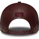 gorra-curva-marron-snapback-para-mujer-9forty-m-crown-pu-diamante-de-new-york-yankees-mlb-de-new-era