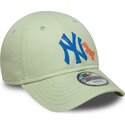 gorra-curva-verde-ajustable-para-nino-con-logo-azul-9forty-dino-icon-de-new-york-yankees-mlb-de-new-era
