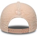 new-era-curved-brim-youth-pink-logo-9forty-m-crown-winter-borg-new-york-yankees-mlb-pink-snapback-cap