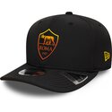 gorra-curva-negra-snapback-9seventy-stretch-snap-repreve-de-associazione-sportiva-roma-serie-a-de-new-era