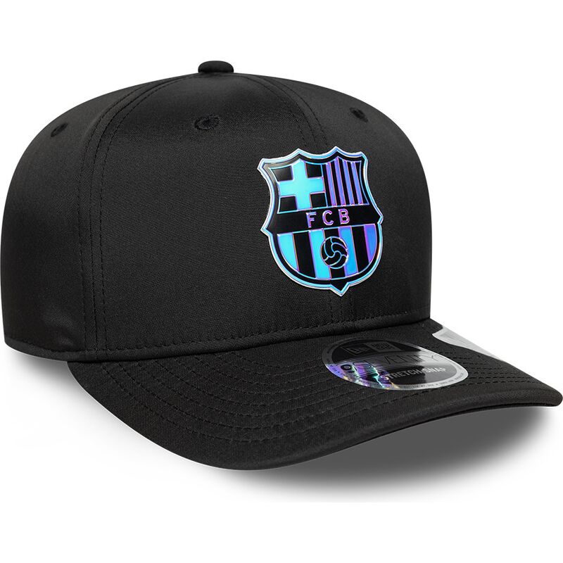 new-era-curved-brim-multicolor-logo-9seventy-stretch-snap-tpu-fc-barcelona-laliga-black-snapback-cap new-era-curved-brim-multicolor-logo-9seventy-stretch-snap-tpu-fc-barcelona-laliga-black-snapback-cap