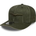 gorra-curva-verde-snapback-con-logo-verde-9seventy-stretch-snap-logo-moto-guzzi-de-new-era