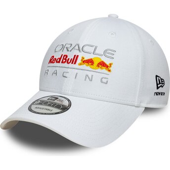 Gorra curva blanca ajustable 9FORTY Core de Red Bull Racing Formula 1 de New Era