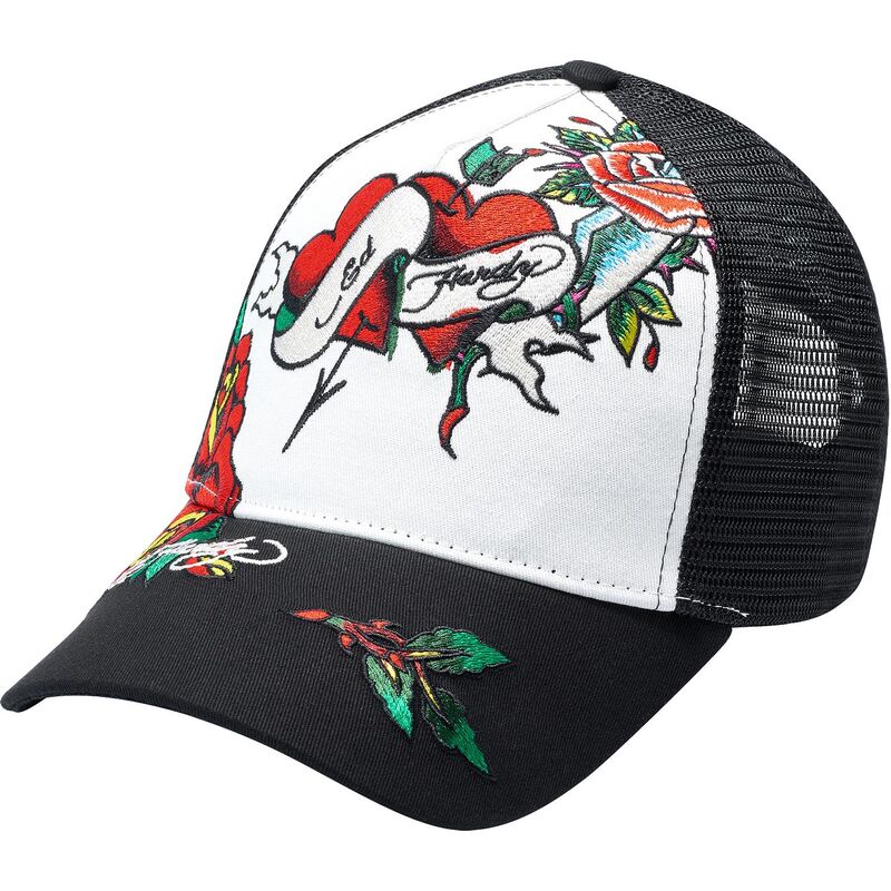 gorra-trucker-negra-y-blanca-love-ed-de-ed-hardy gorra-trucker-negra-y-blanca-love-ed-de-ed-hardy