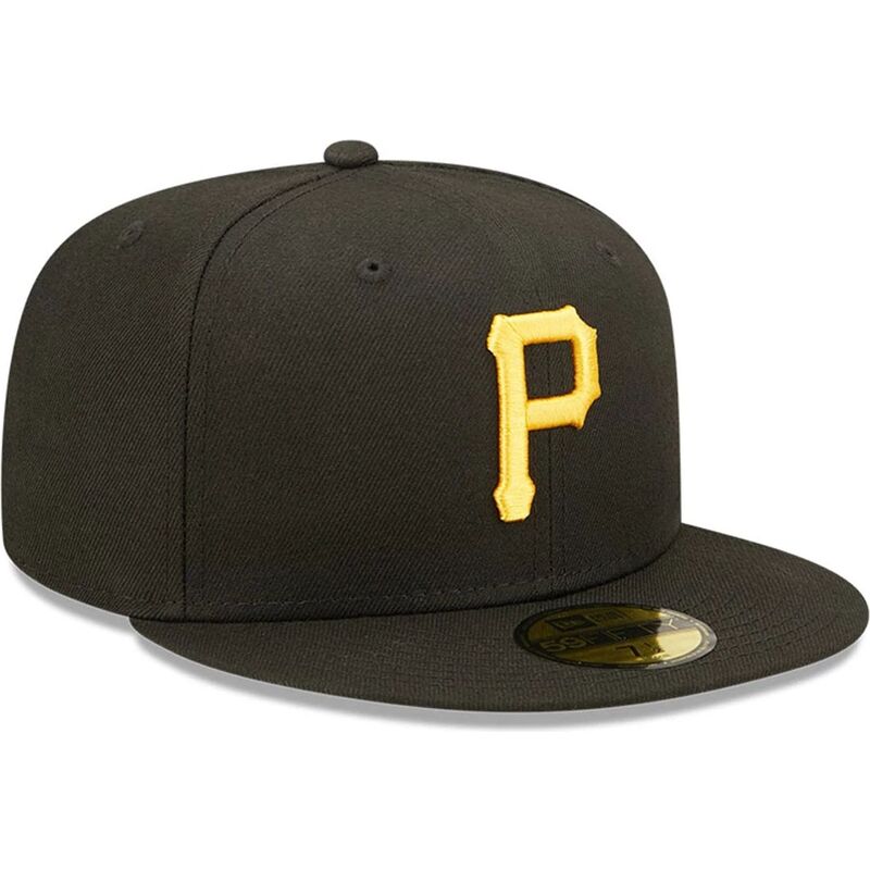 gorra-plana-negra-ajustada-59fifty-ac-perf-de-pittsburgh-pirates-mlb-de-new-era