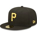 gorra-plana-negra-ajustada-59fifty-ac-perf-de-pittsburgh-pirates-mlb-de-new-era