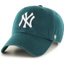 gorra-curva-verde-ajustable-clean-up-no-loop-label-pacific-green-de-new-york-yankees-mlb-de-47-brand