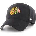 gorra-curva-negra-ajustable-mvp-de-chicago-blackhawks-nhl-de-47-brand