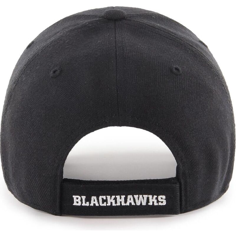 gorra-curva-negra-ajustable-mvp-de-chicago-blackhawks-nhl-de-47-brand gorra-curva-negra-ajustable-mvp-de-chicago-blackhawks-nhl-de-47-brand