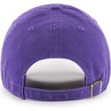 47-brand-curved-brim-clean-up-no-loop-label-new-york-yankees-mlb-purple-adjustable-cap