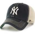 47-brand-clean-up-trawler-new-york-yankees-mlb-black-and-beige-trucker-hat