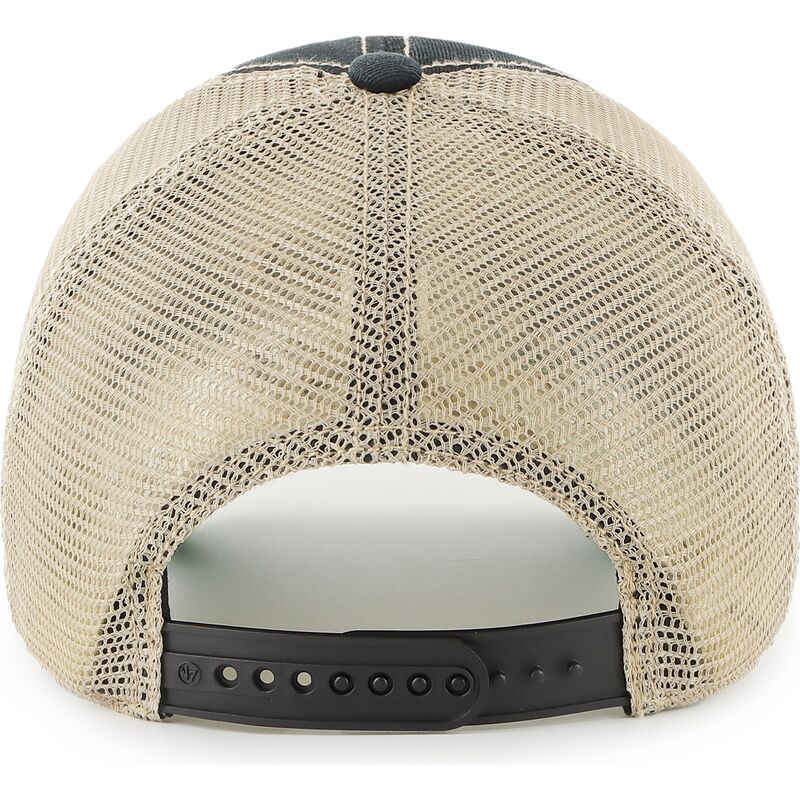 gorra-trucker-negra-y-beige-clean-up-trawler-de-new-york-yankees-mlb-de-47-brand gorra-trucker-negra-y-beige-clean-up-trawler-de-new-york-yankees-mlb-de-47-brand