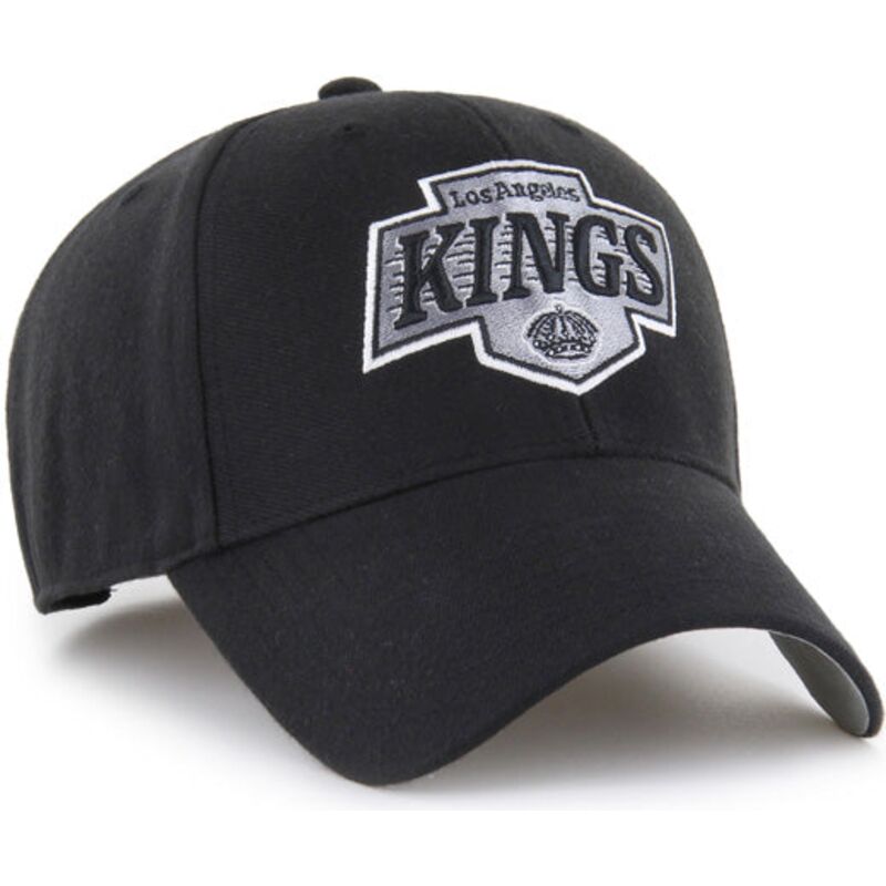gorra-curva-negra-ajustable-mvp-essential-de-los-angeles-kings-nhl-de-47-brand