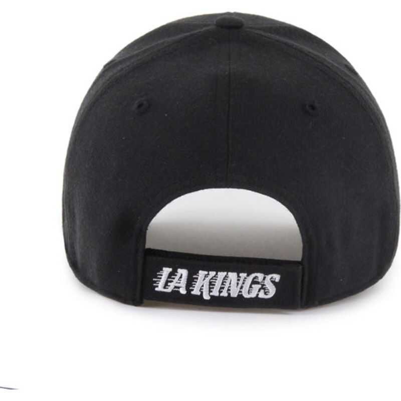 gorra-curva-negra-ajustable-mvp-essential-de-los-angeles-kings-nhl-de-47-brand