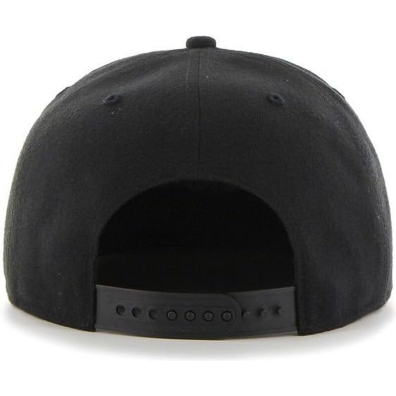 gorra-plana-negra-snapback-con-logo-negro-captain-no-shot-de-new-york-yankees-mlb-de-47-brand gorra-plana-negra-snapback-con-logo-negro-captain-no-shot-de-new-york-yankees-mlb-de-47-brand