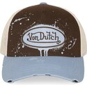 gorra-trucker-marron-y-azul-tag04-de-von-dutch