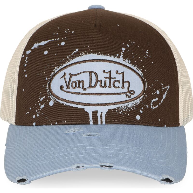gorra-trucker-marron-y-azul-tag04-de-von-dutch gorra-trucker-marron-y-azul-tag04-de-von-dutch