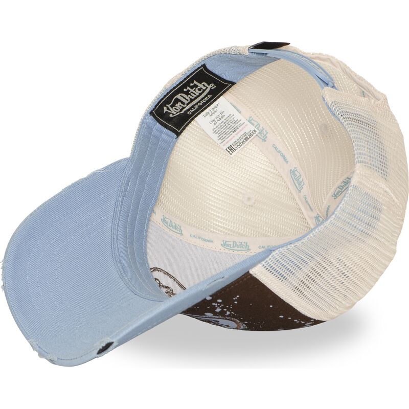gorra-trucker-marron-y-azul-tag04-de-von-dutch gorra-trucker-marron-y-azul-tag04-de-von-dutch