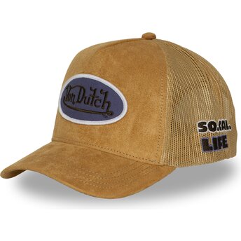 Gorra trucker marrón FUR17 de Von Dutch