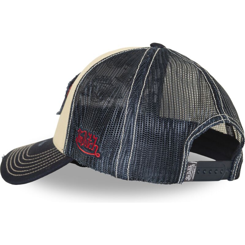 von-dutch-urb02-navy-blue-and-beige-trucker-hat von-dutch-urb02-navy-blue-and-beige-trucker-hat