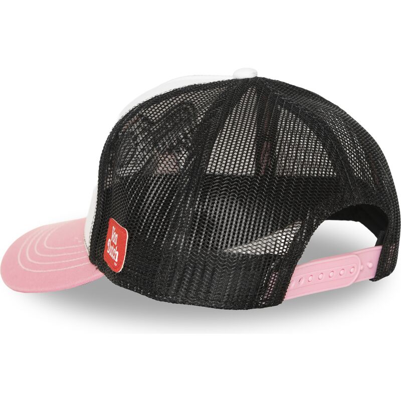 von-dutch-oeil-pink-and-black-trucker-hat von-dutch-oeil-pink-and-black-trucker-hat