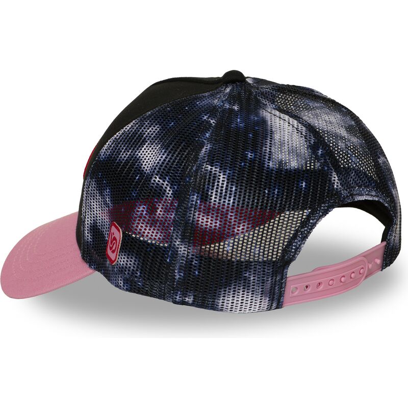 von-dutch-space-black-and-pink-trucker-hat von-dutch-space-black-and-pink-trucker-hat