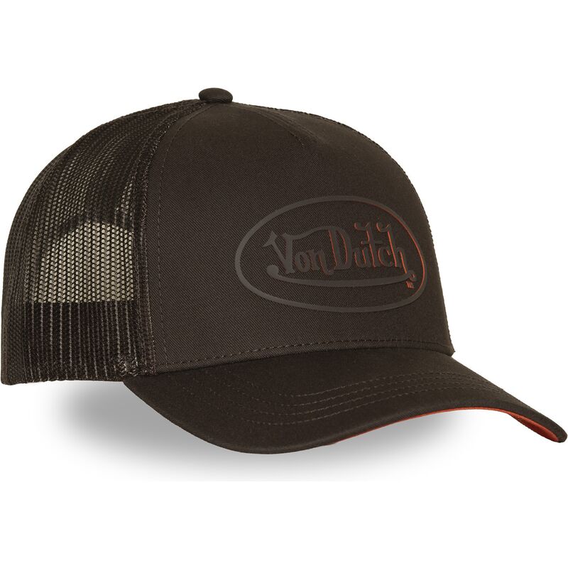 gorra-trucker-marron-log24-de-von-dutch