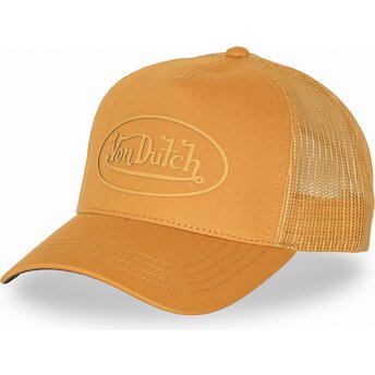 Gorra trucker naranja LOG25 de Von Dutch