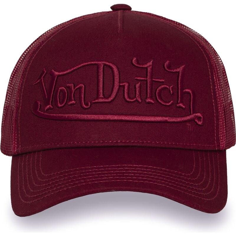 gorra-trucker-granate-emb07-de-von-dutch