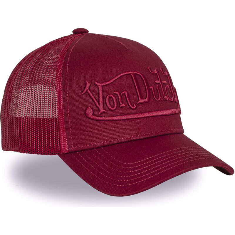 gorra-trucker-granate-emb07-de-von-dutch