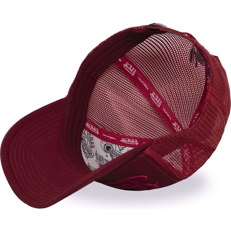 von-dutch-emb07-maroon-trucker-hat