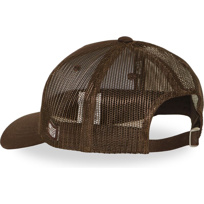 gorra-trucker-marron-ajustable-lofb51-de-von-dutch gorra-trucker-marron-ajustable-lofb51-de-von-dutch