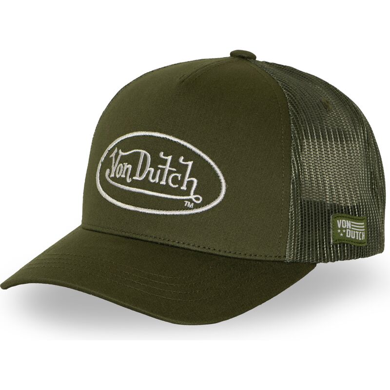gorra-trucker-verde-ajustable-lofb52-de-von-dutch gorra-trucker-verde-ajustable-lofb52-de-von-dutch